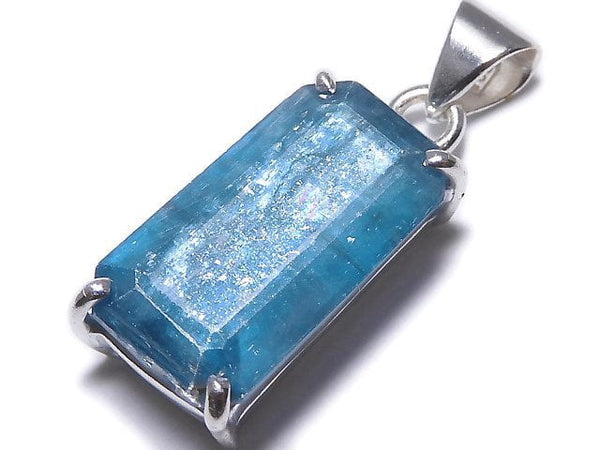 [Video][One of a kind] Indigo Blue Kyanite AAA- Pendant Silver925 NO.35