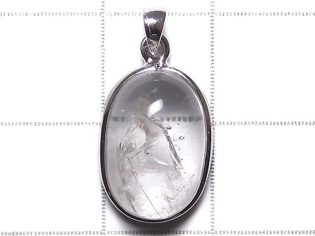 [Video][One of a kind] Crystal in Quartz Pendant Silver925 NO.22