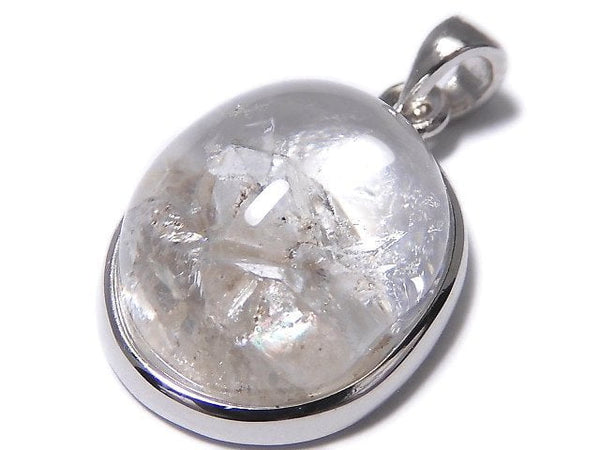 [Video][One of a kind] Crystal in Quartz Pendant Silver925 NO.23