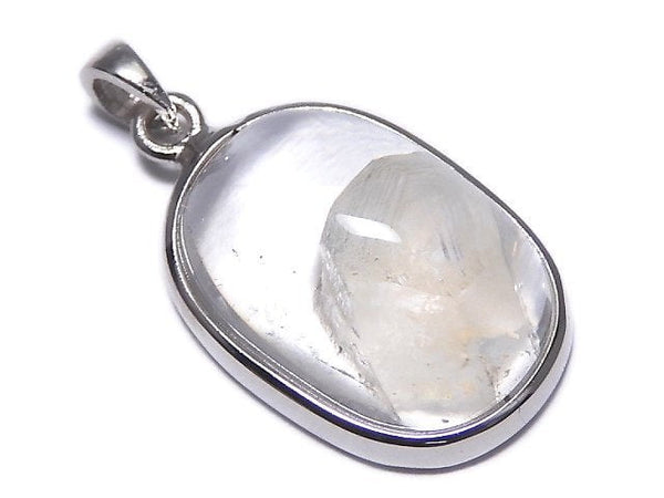 [Video][One of a kind] Crystal in Quartz Pendant Silver925 NO.24