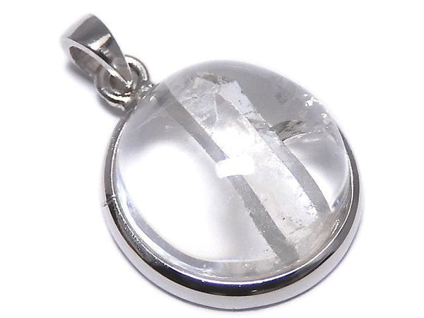 [Video][One of a kind] Crystal in Quartz Pendant Silver925 NO.28