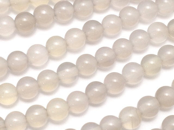 Gray Onyx AAA Round 5mm 1strand beads (aprx.15inch/37cm)