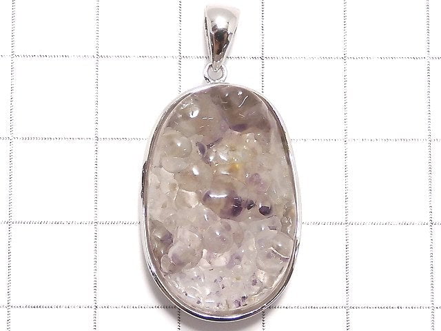 [Video][One of a kind] High Quality Hyalite Opal AAA- Pendant Silver925 NO.6