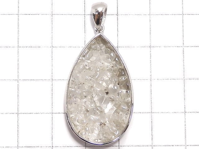 [Video][One of a kind] High Quality Hyalite Opal AAA- Pendant Silver925 NO.7