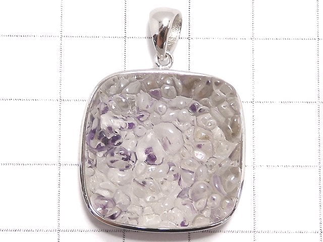 [Video][One of a kind] High Quality Hyalite Opal AAA- Pendant Silver925 NO.8