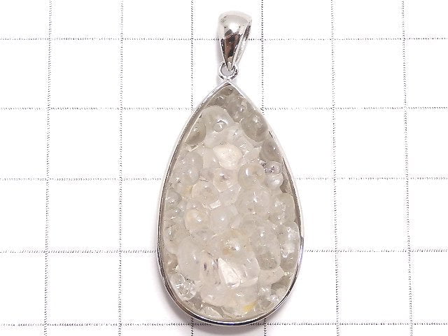 [Video][One of a kind] High Quality Hyalite Opal AAA- Pendant Silver925 NO.9