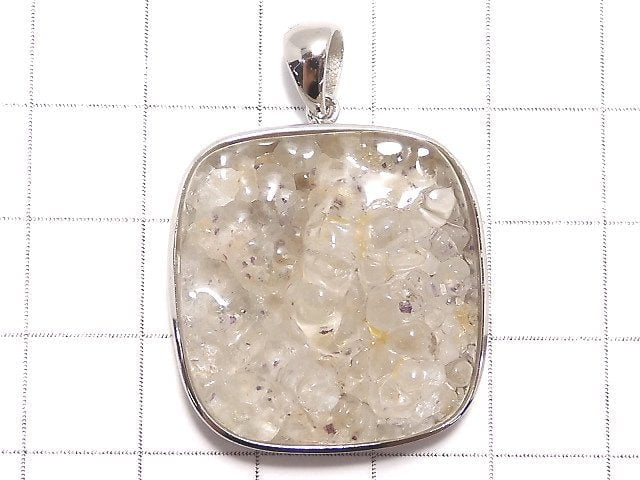 [Video][One of a kind] High Quality Hyalite Opal AAA- Pendant Silver925 NO.10