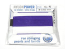 Griffin Cord (Nylon Beading Cord Thread) [0.50mm-0.60mm] Amethyst 1pc