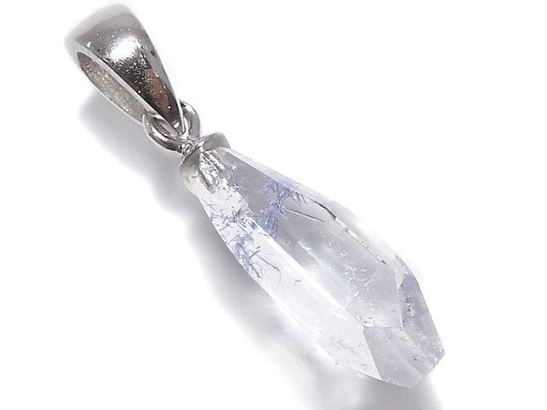 [Video][One of a kind] Dumortierite in Quartz AA++ Pendant Silver925 NO.33