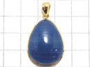 [Video][One of a kind] Natural Blue Calcite AAA Pendant 18KGP NO.58