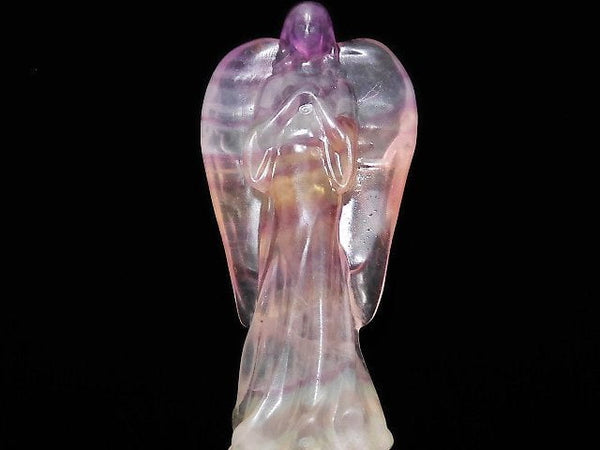 [Video][One of a kind] Multicolor Fluorite Angel NO.205