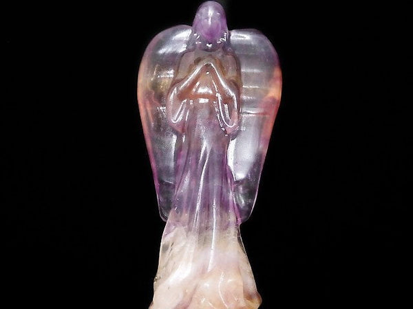 [Video][One of a kind] Multicolor Fluorite Angel NO.206