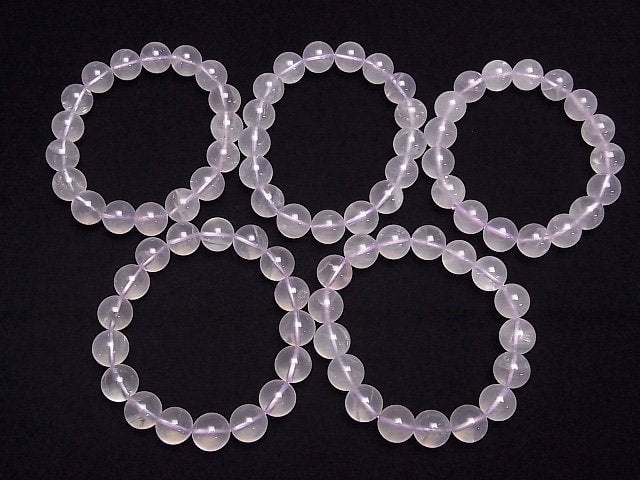 [Video]Rose Quartz AA++ Round 12mm Bracelet