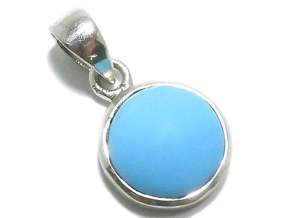 [Video][One of a kind] Kingman Turquoise AAA Pendant Silver925 NO.22