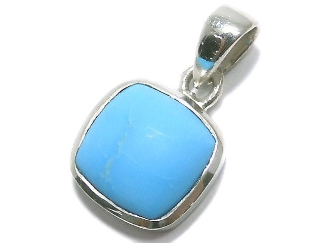 [Video][One of a kind] Kingman Turquoise AAA Pendant Silver925 NO.24