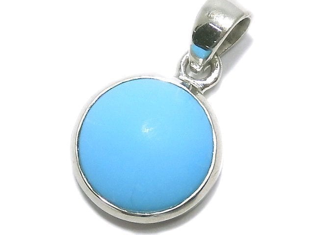 [Video][One of a kind] Kingman Turquoise AAA Pendant Silver925 NO.27