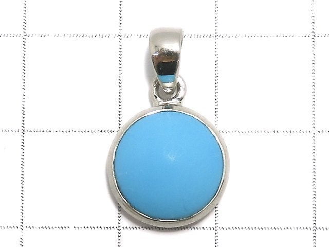 [Video][One of a kind] Kingman Turquoise AAA Pendant Silver925 NO.27