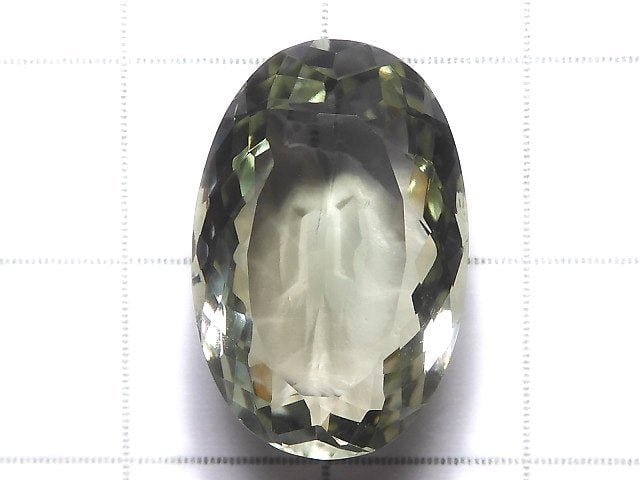 [Video][One of a kind] High Quality Green Amethyst AAA Loose stone Faceted 1pc NO.49