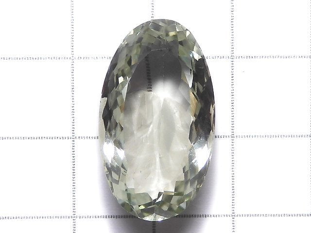 [Video][One of a kind] High Quality Green Amethyst AAA Loose stone Faceted 1pc NO.57