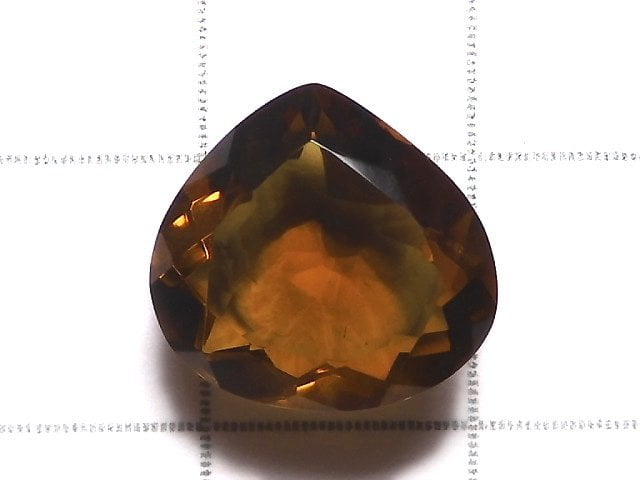 [Video][One of a kind] High Quality Brandy Quartz AAA Loose stone Faceted 1pc NO.22