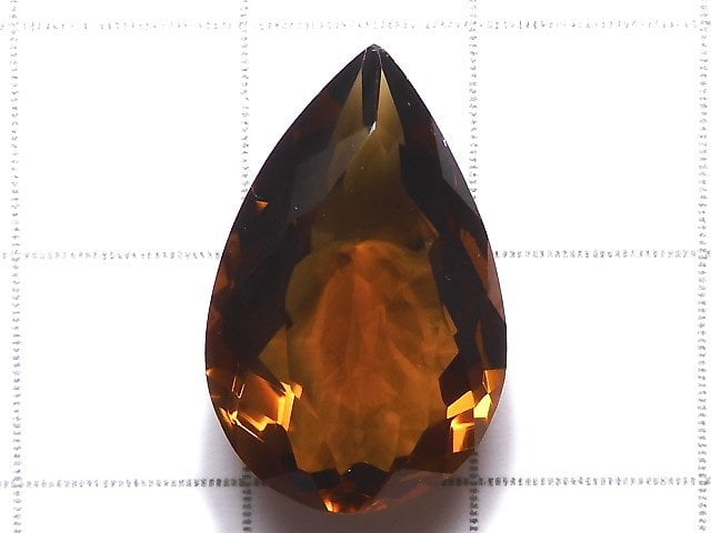 [Video][One of a kind] High Quality Brandy Quartz AAA Loose stone Faceted 1pc NO.38