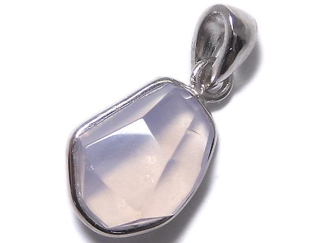 [Video][One of a kind] High Quality Scorolite AAA- Faceted Pendant Silver925 NO.122