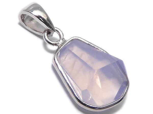 [Video][One of a kind] High Quality Scorolite AAA- Faceted Pendant Silver925 NO.125