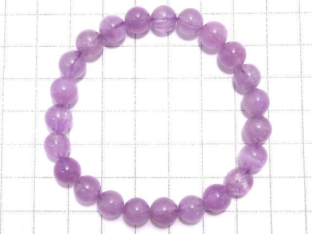 [Video][One of a kind] Kunzite AAA Round 8mm Bracelet NO.1