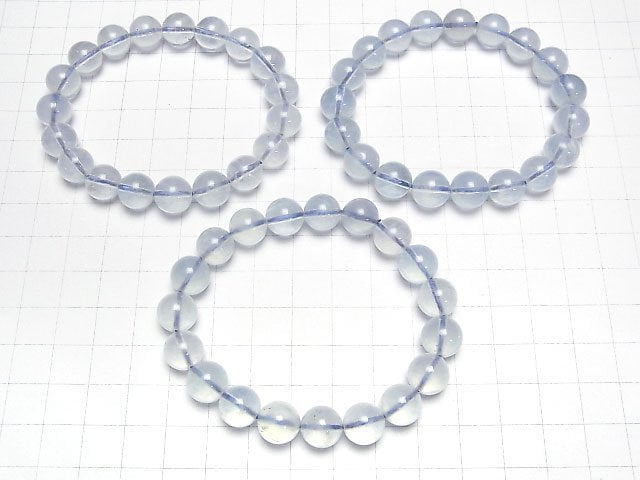 [Video]Madagascar Aquamarine AAA- Round 10mm Bracelet