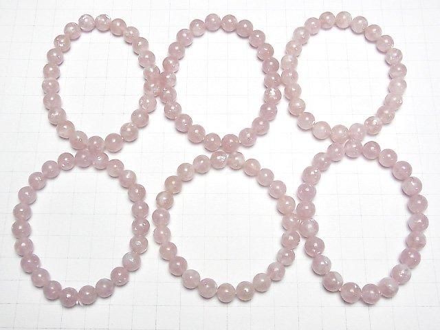 [Video] Pink Lepidolite Round 8mm Bracelet