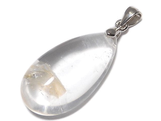 [Video][One of a kind] Crystal in Quartz Pendant Silver925 NO.122