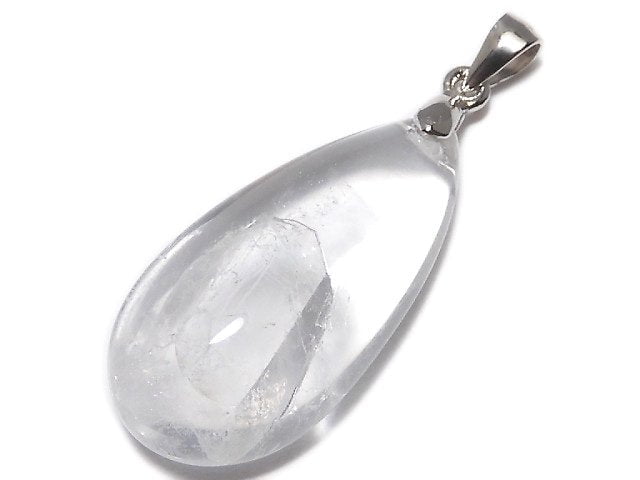 [Video][One of a kind] Crystal in Quartz Pendant Silver925 NO.126