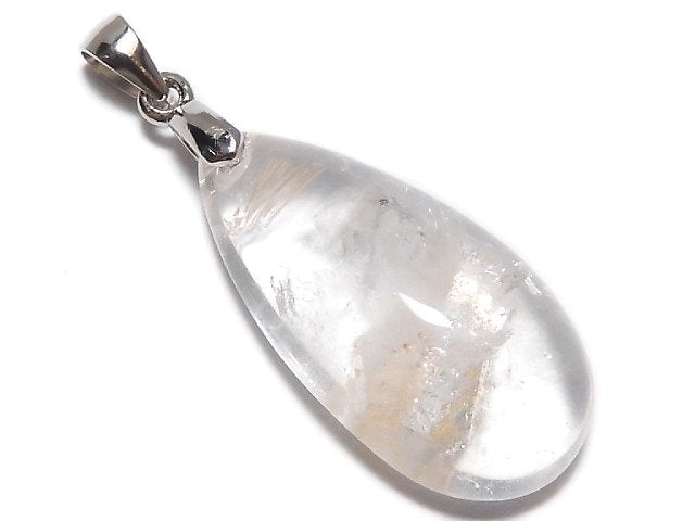 [Video][One of a kind] Crystal in Quartz Pendant Silver925 NO.127