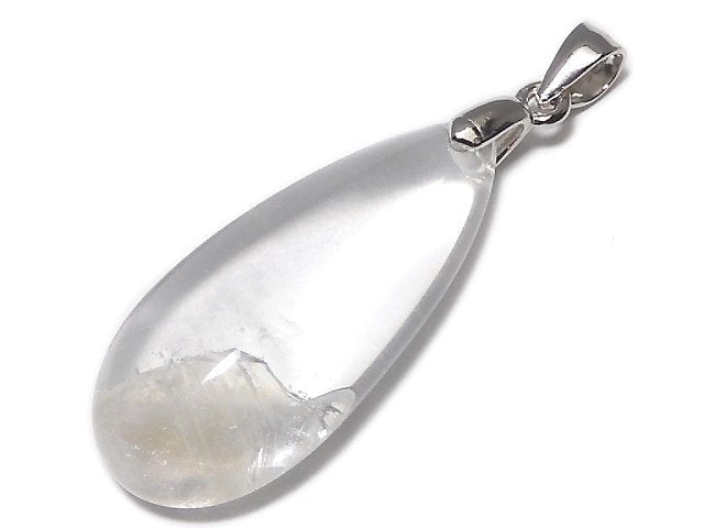 [Video][One of a kind] Crystal in Quartz Pendant Silver925 NO.129