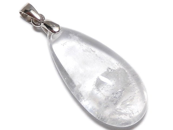 [Video][One of a kind] Crystal in Quartz Pendant Silver925 NO.130