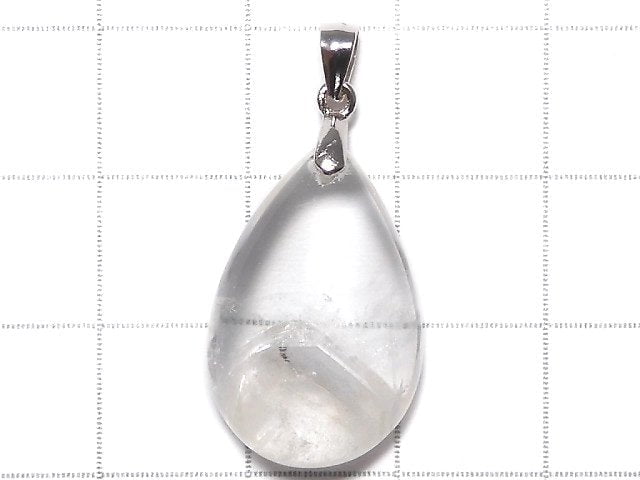 [Video][One of a kind] Crystal in Quartz Pendant Silver925 NO.131