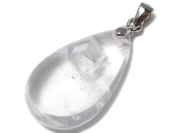 [Video][One of a kind] Crystal in Quartz Pendant Silver925 NO.133