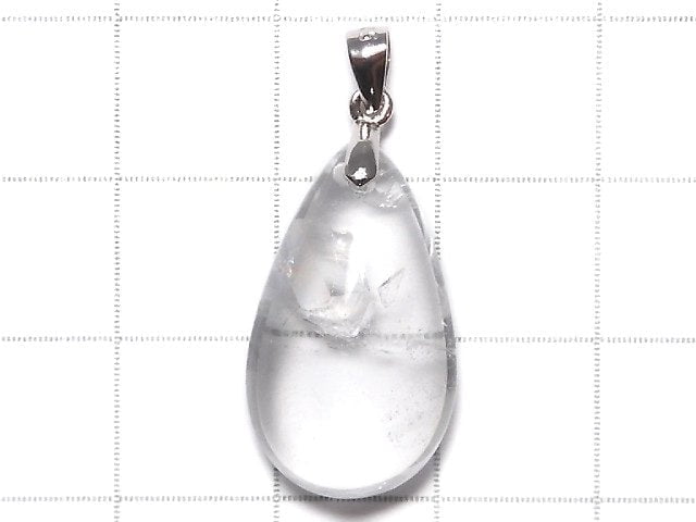 [Video][One of a kind] Crystal in Quartz Pendant Silver925 NO.133