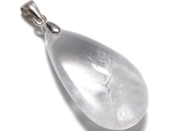 [Video][One of a kind] Crystal in Quartz Pendant Silver925 NO.134