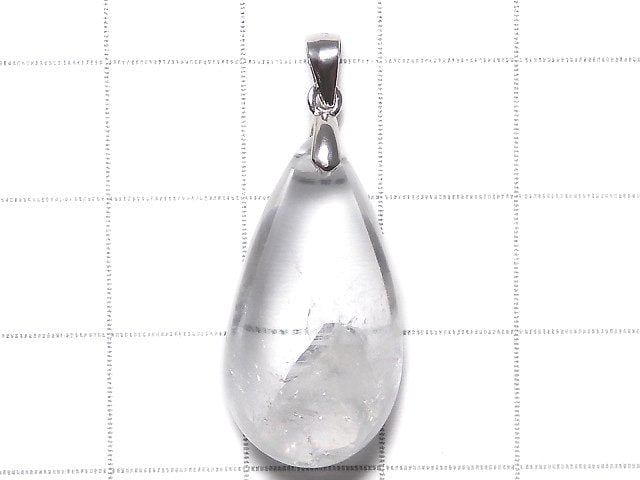 [Video][One of a kind] Crystal in Quartz Pendant Silver925 NO.134