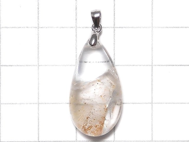 [Video][One of a kind] Crystal in Quartz Pendant Silver925 NO.137