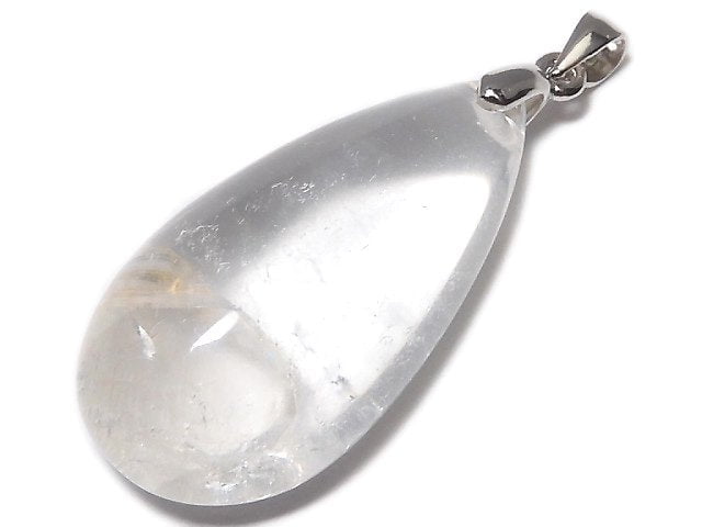 [Video][One of a kind] Crystal in Quartz Pendant Silver925 NO.138