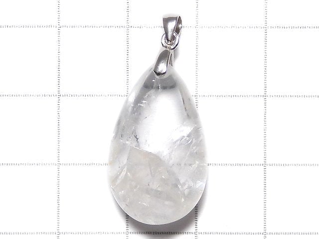 [Video][One of a kind] Crystal in Quartz Pendant Silver925 NO.139