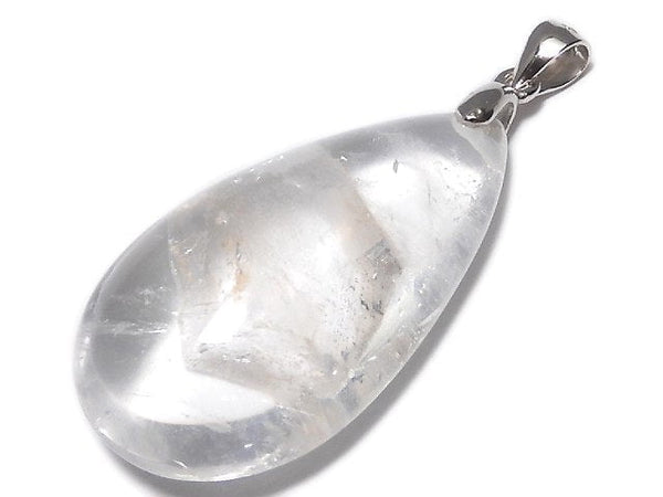 [Video][One of a kind] Crystal in Quartz Pendant Silver925 NO.140