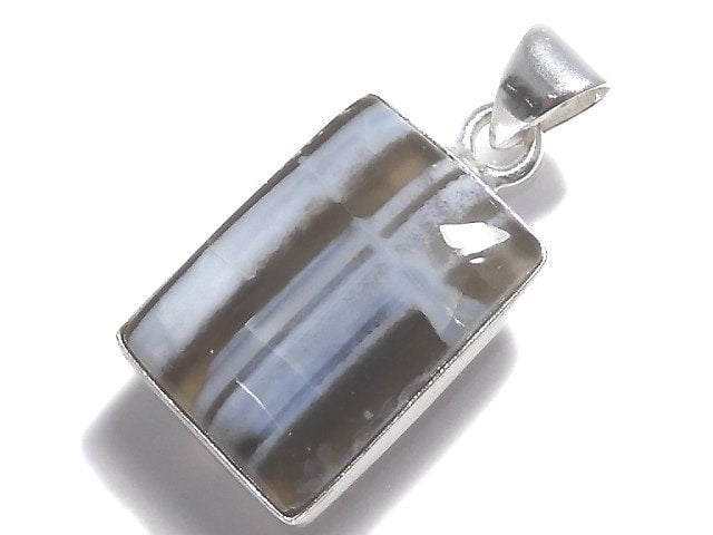 [Video][One of a kind] Blue Opal AAA- Pendant Silver925 NO.1