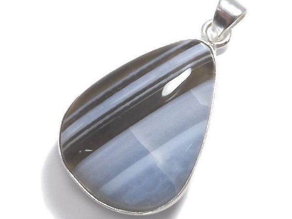 [Video][One of a kind] Blue Opal AAA- Pendant Silver925 NO.3