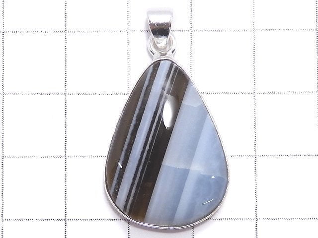 [Video][One of a kind] Blue Opal AAA- Pendant Silver925 NO.3