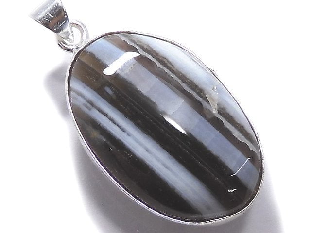 [Video][One of a kind] Blue Opal AAA- Pendant Silver925 NO.6