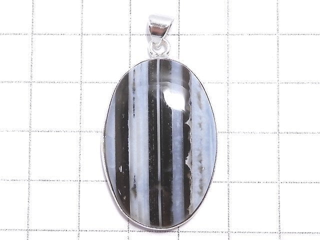 [Video][One of a kind] Blue Opal AAA- Pendant Silver925 NO.8