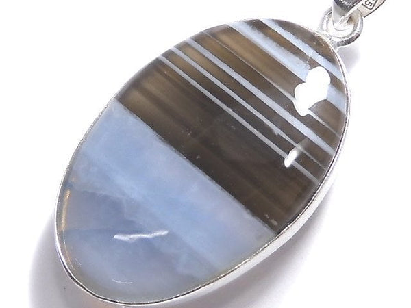 [Video][One of a kind] Blue Opal AAA- Pendant Silver925 NO.9